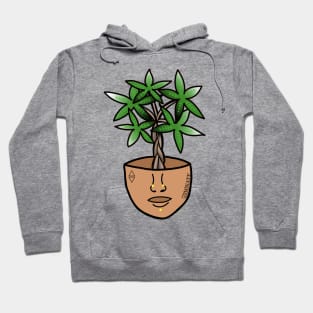 Money Tree Plant Person Hoodie